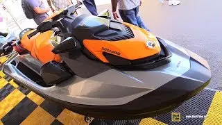2020 Sea Doo GTI SE 130 Jet Ski - Walkaround Tour - 2019 Fort Lauderdale Boat Show
