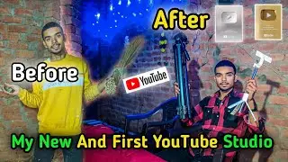Finally My New YouTube Studio 📸🎙️ || Luchcha Vinod
