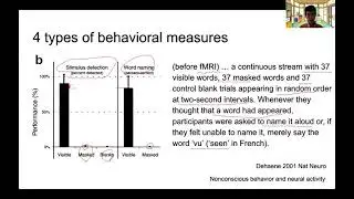Nonconscious behaviors and neural activities