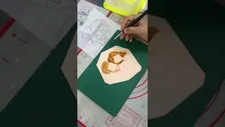 Fondant Painting. #ovenandchalice #painting #customisedcake #onlinecourses #mirrorglazecake #penang