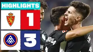 REAL ZARAGOZA 1 - 3 FC ANDORRA | RESUMEN LALIGA HYPERMOTION