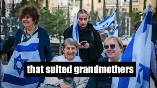 Watch the protest movement of Israeli grandmothers protesting to save Israeli democracy