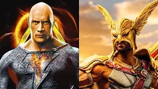 Black Adam vs. Hawkman: Epic Clash of Heroes!