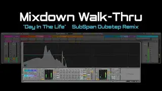 Сквозной микс: эквалайзер и компрессия Dubstep Gain Staging на 140 ударов в минуту