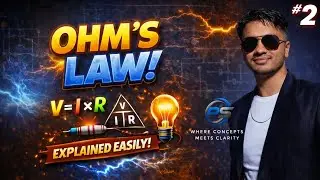 Ohm&rsquo;s Law Explained Easily | V = IR Formula, Tricks & Numericals | Class 10 Physics