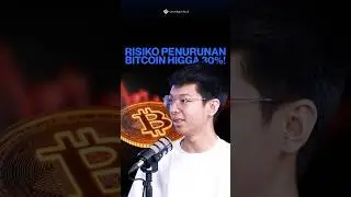 Risiko penurunan Bitcoin hingga 30%? #trading #analisabtc #cryptotrading