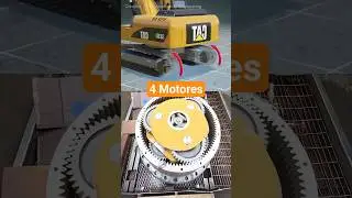&iquest;Una Excavadora Tiene 4 motores? As&iacute; Funcionan