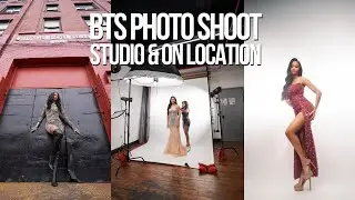 Behind the Scenes Photoshoot | Studio & On Location