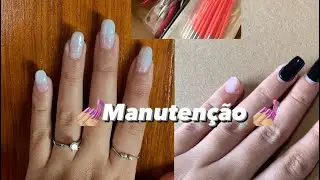 Manutenção 💅🏼 UNHAS DE GEL | manicure iniciante