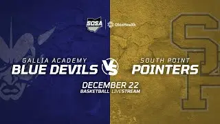 BASKETBALL: Gallia Academy Blue Devils vs South Point Pointers