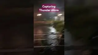 #capture #thunderstorm #eveningrain #shorts