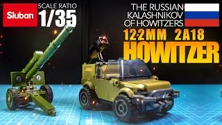Soviet Firepower! | Sluban IFR D30S Howitzer B1255 | Lego Compatible Artillery