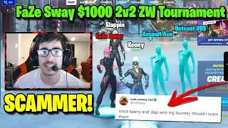 Keeny & Slapiin уничтожают профессионалов в турнире FAZE SWAY $1000 2v2 ZW, а затем случилось это...