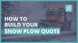How to build a snow plow quote for your website utilizing the Service Estimator
