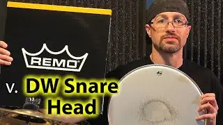 Remo Coated Ambassador против DW Snare Batter: полное сравнение