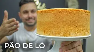 PÃO DE LÓ MARAVILHOSO | DICAS PARA ELE NÃO MURCHAR