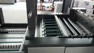 binding  folding flattening Cutting all in one machine post press machine
