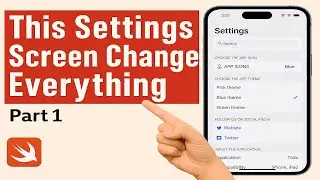 SwiftUI Settings &mdash; The Trick Most iOS Devs Overlook (Xcode & Swift 6)