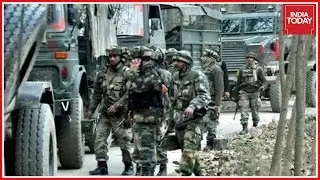 Encounter Between Security Forces And Militants In Baramullah, J&K