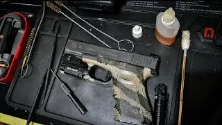 Manuten&ccedil;&atilde;o de 2⁰ escal&atilde;o Glock G25 [TIMELAPS]