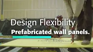 Prefabricated Wall Panels by Dryvit