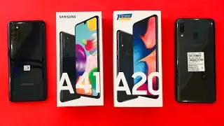 Samsung Galaxy A41 vs Samsung Galaxy A20