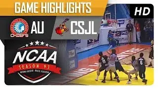 AU vs. CSJL | NCAA 93 | Game Highlights | September 19, 2017