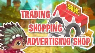 How I Trade, Shop, and Advertise My Shops on Animal Jam Classic!!!