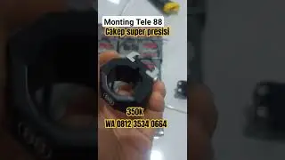 Mounting Scope 88 PRESISI FULL CNC #shorts