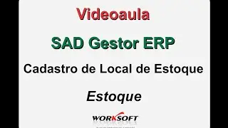 Cadastro de Local de Estoque