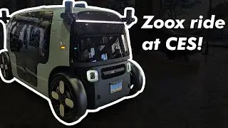 Беспилотный Zoox на выставке CES! | JJRicks катается на Zoox #3