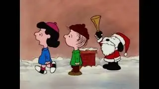 Snoopy as Santa Claus