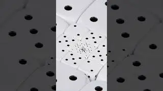 Dice slide and drop zoom loop | 50 times