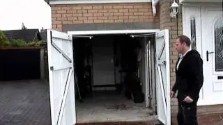 Steel Side Hinged Garage Door