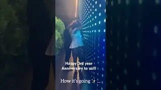 Happy 3rd year Anniversary