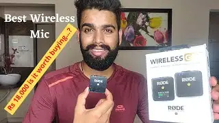 Rode Wireless GO Mic - World smallest wireless Mic | Unboxing & Review (Hindi) | Made in Australia