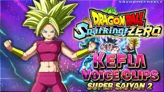 All Kefla Voice Clips • SS2 • Dragon Ball Sparking! ZERO • Voice Lines (Elizabeth Maxwell) - ENGLISH