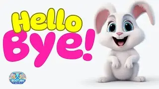 Hello Hello, Bye Bye Bye! 👋 | Fun Toddler Song