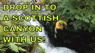 Dollar Fits The Bill For  Exciting Canyon Hike! Lonely Castle Gloom Awaits High in A Scottish Glen.