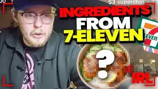 Cooking a MEAL With Ingredients From 7-11 ONLY (in my car)