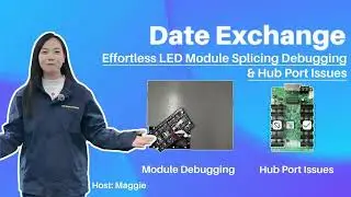 Data Exchange &ndash; Effortless LED Module Splicing Debugging & Hub Port Issues