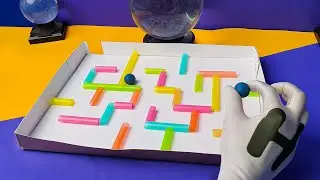 10 FUN EASY GAMES to do at home / DIY Crafts