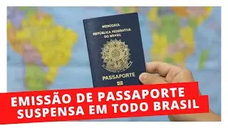 🚨EMISS&Atilde;O DE PASSAPORTE SUSPENSA! Tire suas d&uacute;vidas no coment&aacute;rio!