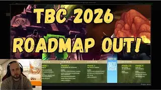 TBC Classic Anniversary 2026 ROADMAP OUT!  It's not what you'd expect!