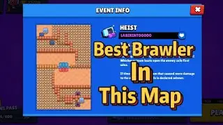 Best Brawler in Heist Map|Brawl Stars|Brawl Stars India|Yash Kesarwani