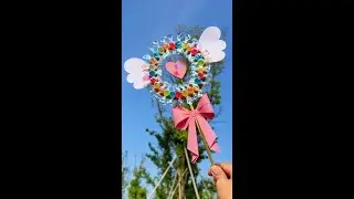 Children's Day is coming, make a beautiful candy fairy stick for children!# Kindergarten Handmade#
