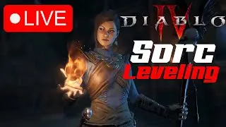 SEASON 2 Diablo IV is now good?! - Vampire Sorc Incinerate Leveling Build - Let's burn some Vamps!