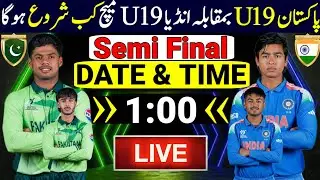 Under 19 World Cup 2026 Semi Final | Pakistan U19 Vs India U19 Semi Final 2026 | Pak U19 Vs Ind U19