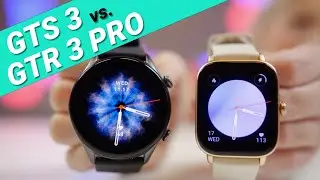 amazfit GTR 3 Pro vs. GTS 3 im Test - Diese Unterschiede musst du kennen!