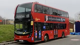 London Bus Route 135 - Crossharbour to Old Street - Subtitles